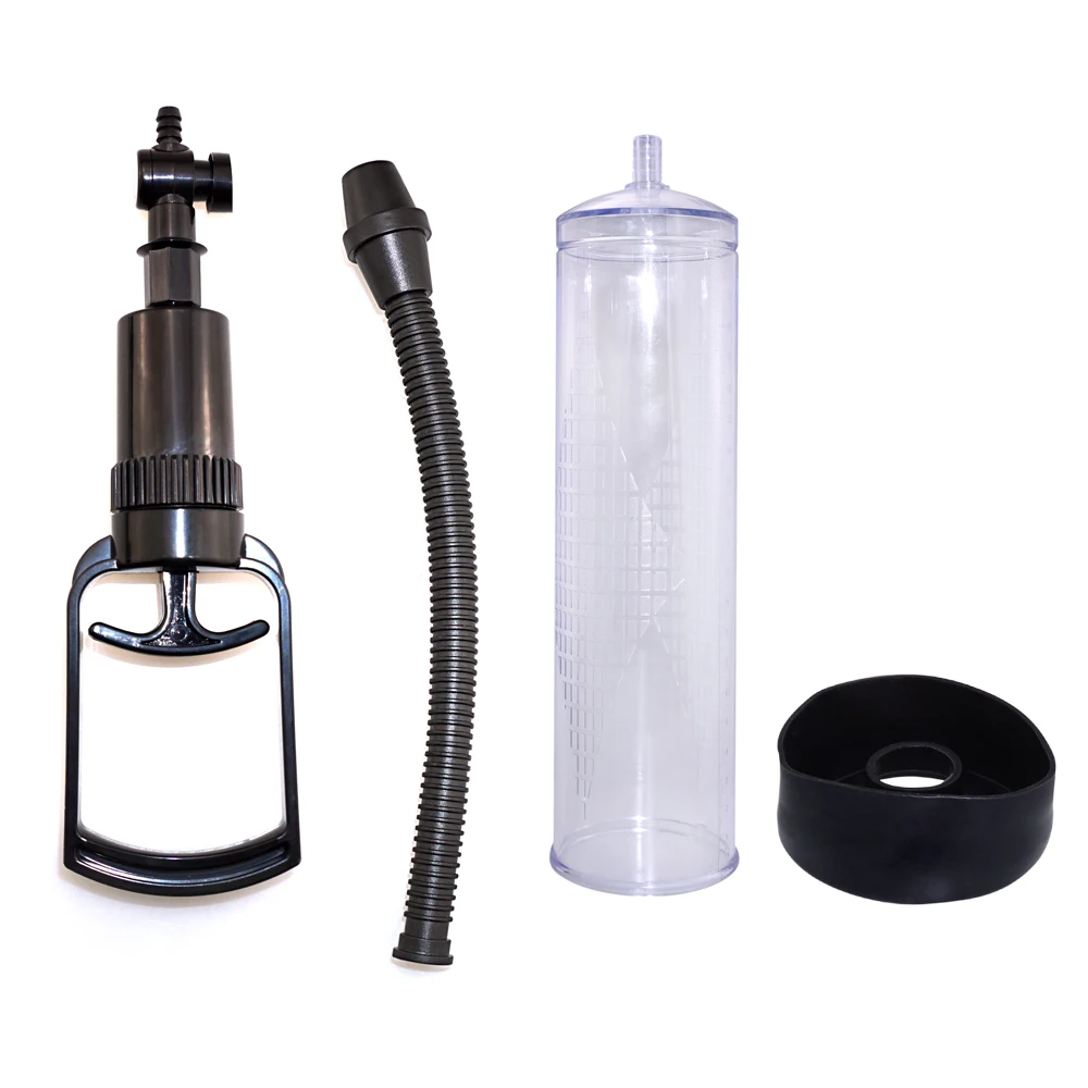 Penis Pump Vacuum Pump Toy Adult Big Dick Erection Trainer Penis Enlargement Device Enlarger Extender Sex Toys For Men