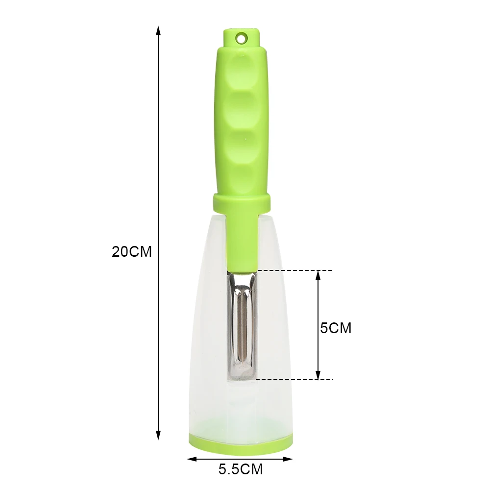 Multifunctional Storage Type Peeling Knife Peeling Knife With Storage Tube Peeler Peeling Apple Supplies Household Peeling Knife