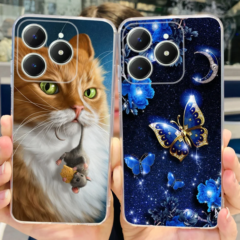 Stylish Painted Soft Silicone Phone Case Cover
