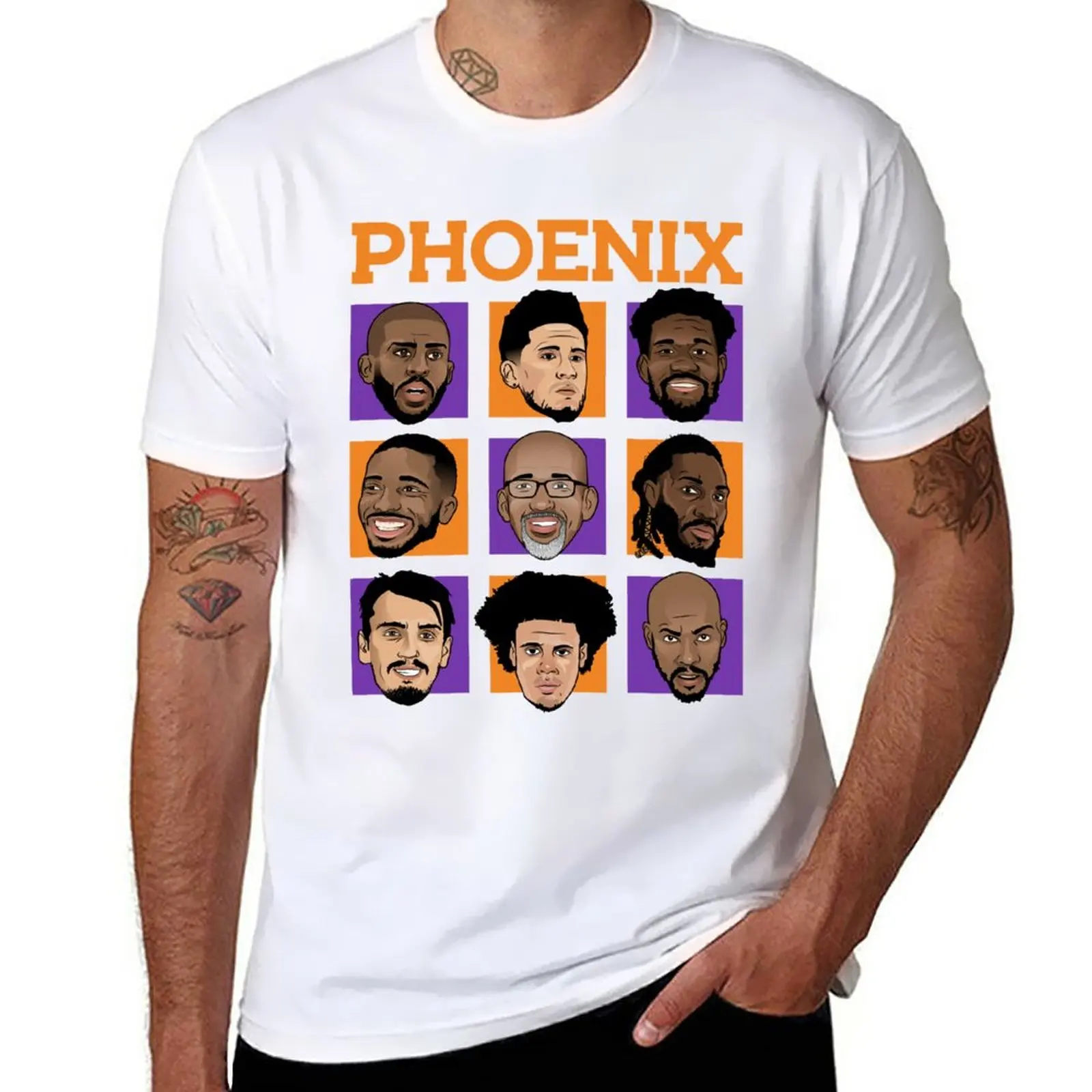 

Phoenix Roster 20-21 T-Shirt anime clothes blanks tees mens t shirts casual stylish
