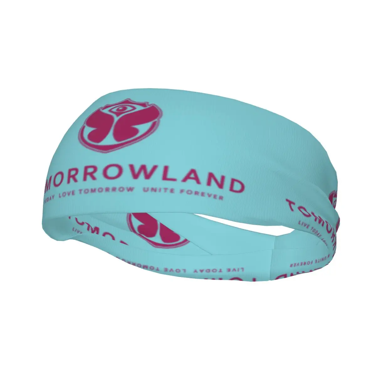 

Tomorrowland Sport Headband for Women Men Elastic Moisture Wicking Belgian Electronic Dance Music Festival Training Sweatband