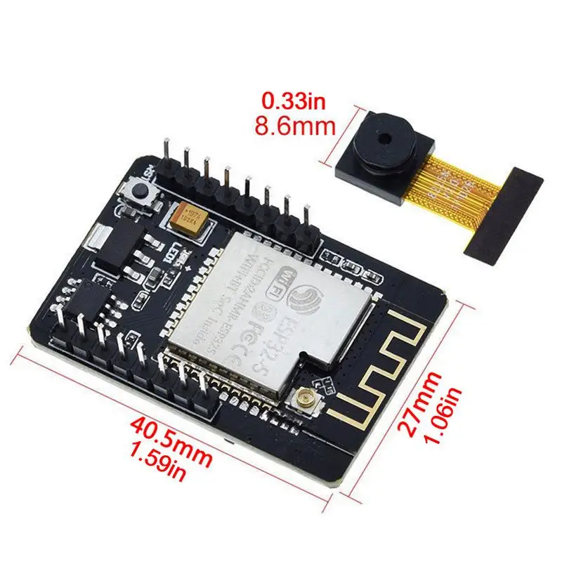 와이파이 BT 스마트 모듈 IoT 개발 보드, 캠 개발 보드, TF 카드 슬롯, 카메라 모듈, 컴퓨터 내부 구성 요소