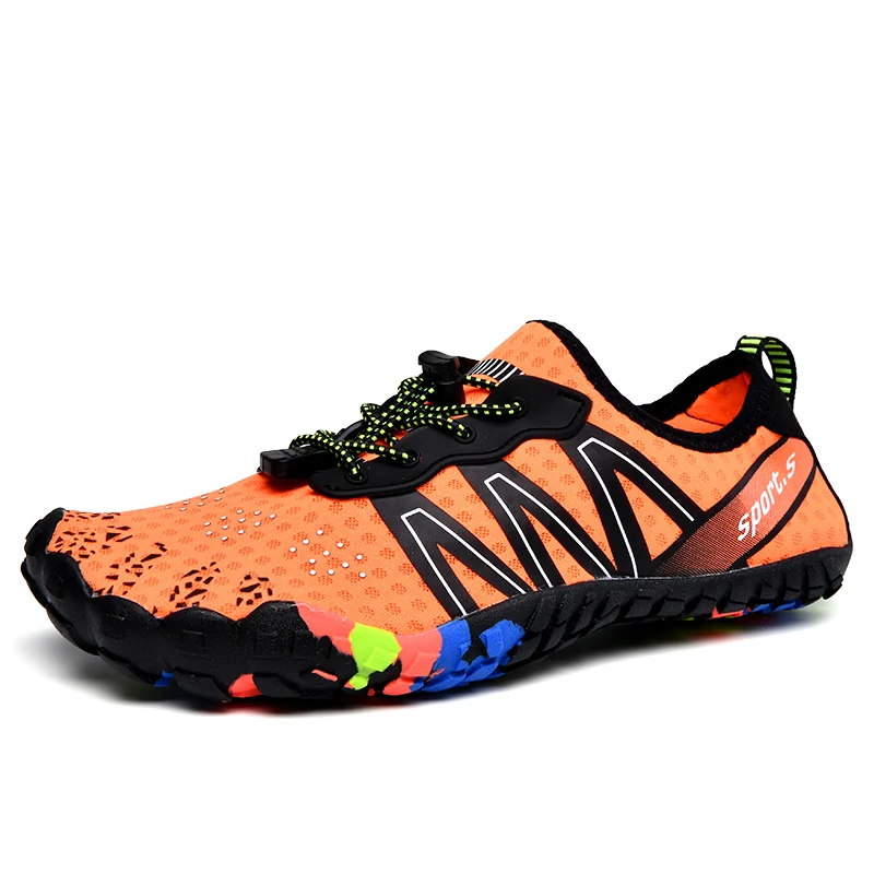 Men Aqua Shoes Women Barefoot Water Shoes Quick Dry Beach Sandals Wading Sneakers Surfing Boots Lightweight Size 35-46 water shoes aqua shoes barefoot shoes