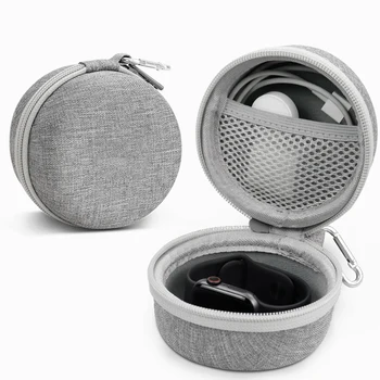 EVA Single Watch Travel Case Portable Storage Organizer Box Holder Shock-Resistant Waterproof Smartwatche Zippered Container Box