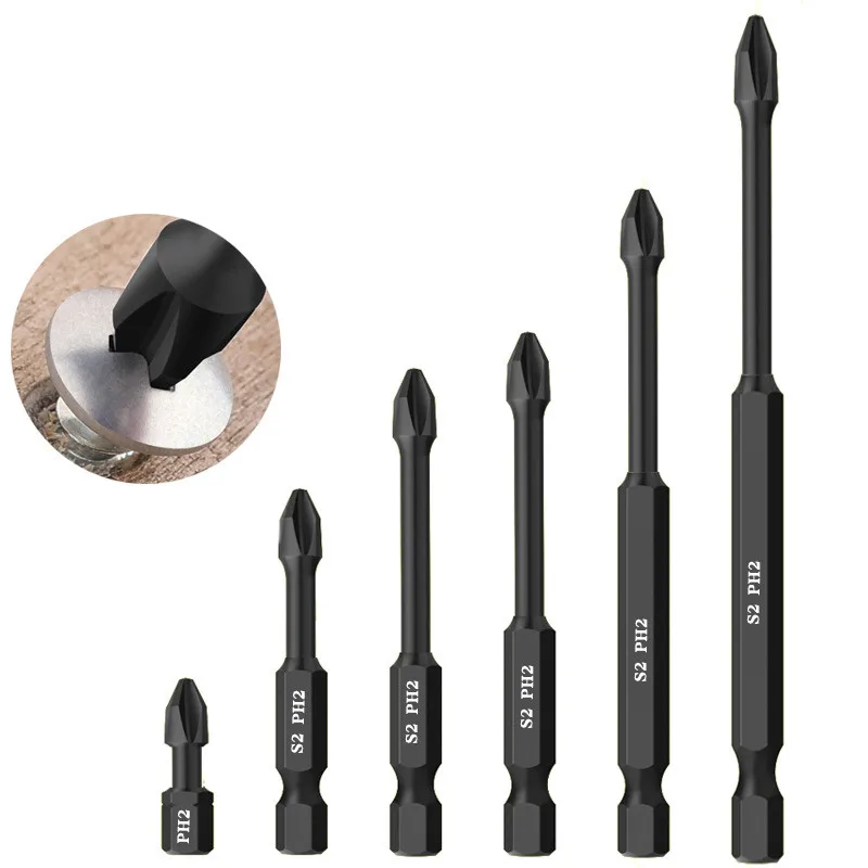 BlackPhillipsscrewdriverHighhardnesshexhandleextendedair