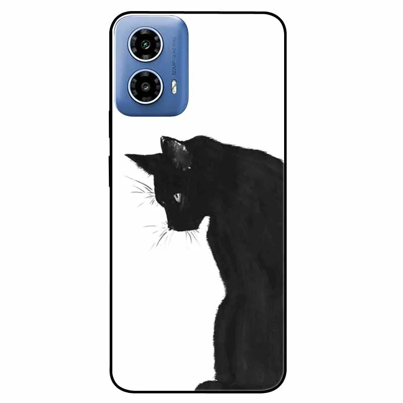 Soft Silicone Fashion Animals TPU Bumper Luxury Phone Case with Painted Design