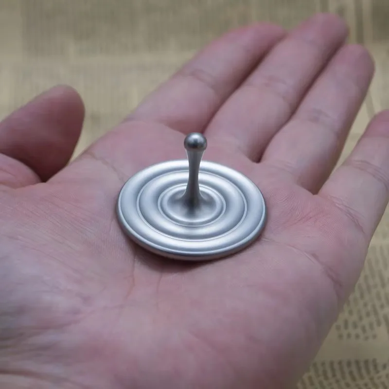 Stress Reliever Toys Water Drop Hand Spinning Top Metal Desktop Magic Fusion Decoration Desktop Gyro Children Adults Office Men