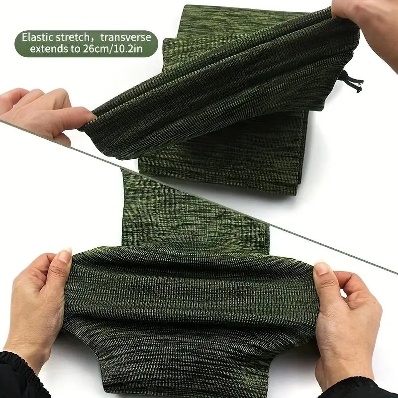 Silicone Treated Gun Sock Polyester Rifle Shooting Fishing Rod Protection Cover Bag Case Tactical Hunting Sleeve