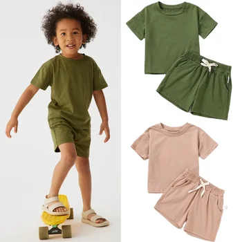 Toddler Cotton T-Shirt & Shorts 1