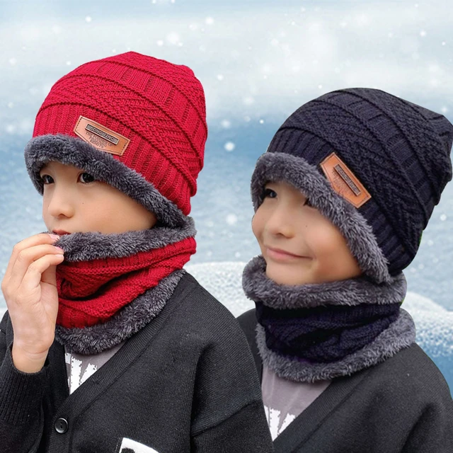 Bonnet d'hiver pour enfants protège-oreilles