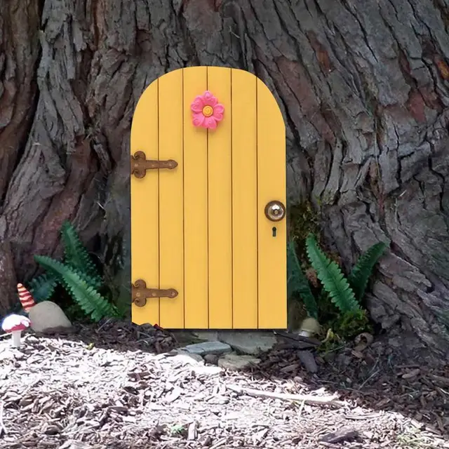 Miniatűr Tündér Ház Ajtó Kis Fogak Mágia Készletek Tündérmese Oktatás Tanulási Játékok Apró Modellek Lányoknak - Image 4