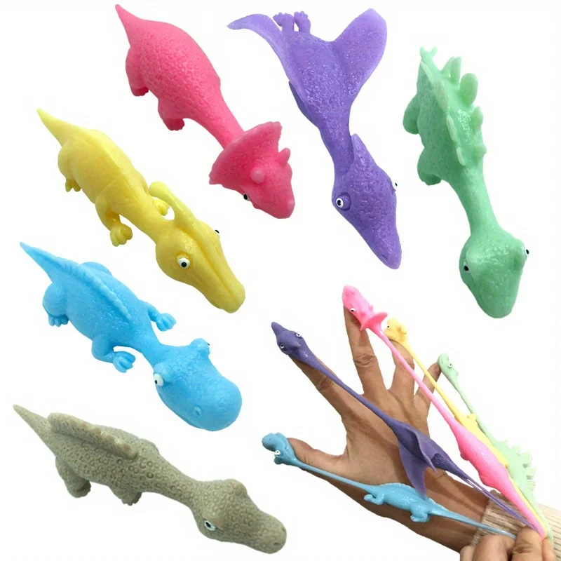 Stress Relief Toys Sticky Toys Catapult launches dinosaur fun taunt sticky pressure relief toys interesting dinosaur sticky wall toys