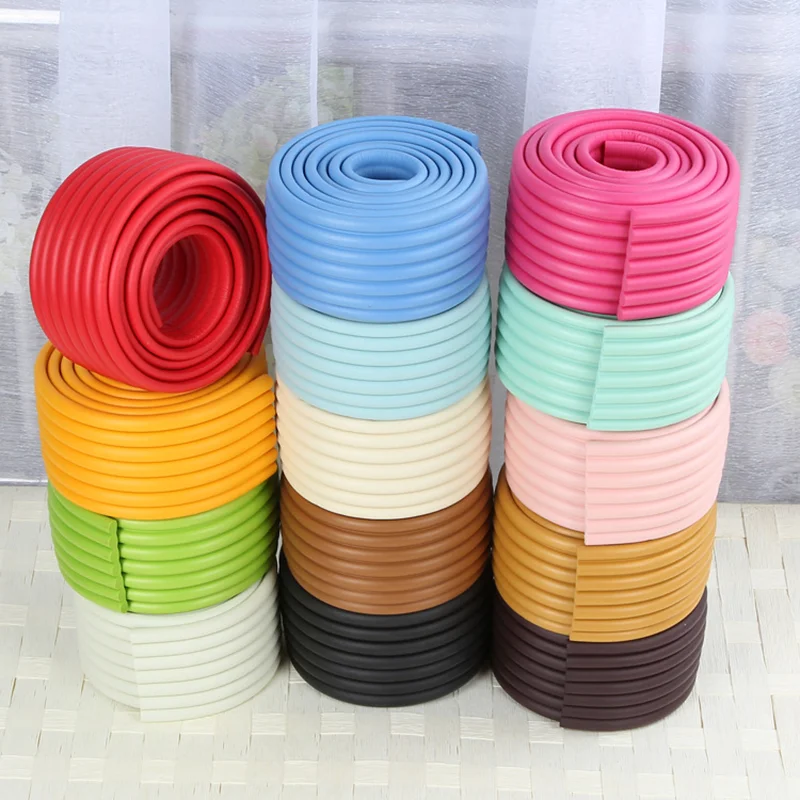 Children Safety Foam Protection Baby Safety Protection Strip 2M Table Desk Edge Guard Strip Corner Protector Furniture Corners