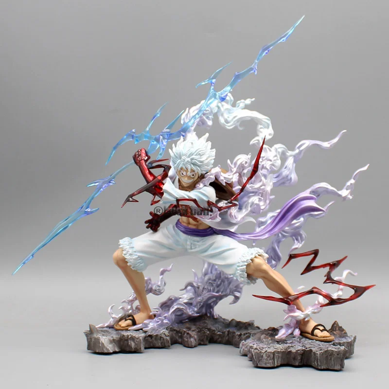 ONE PIECE スマートフォン　付属品　レア One Piece Nika Luffy 28cm Anime Figures Gear Fifth 5 Action