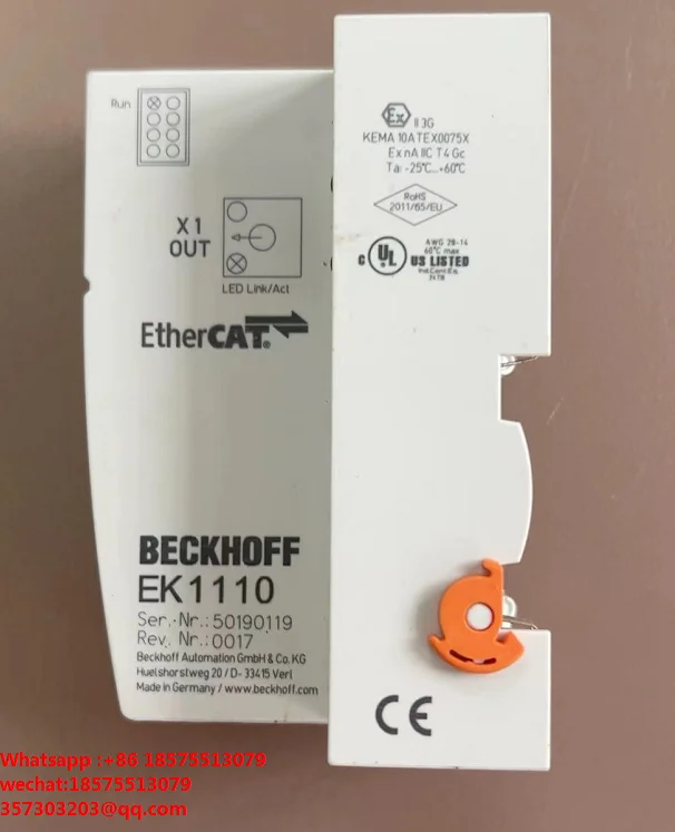 

Используется для модуля becjoff EK1110