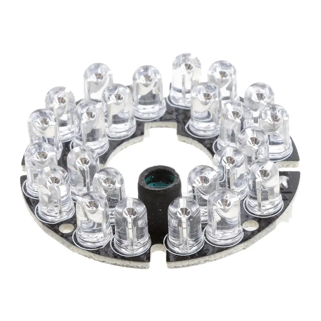 24 LED Illuminated Light IR Lamp Module for Security Camera Night Vision Camera Illuminated Light Lamp camera module ir led light board