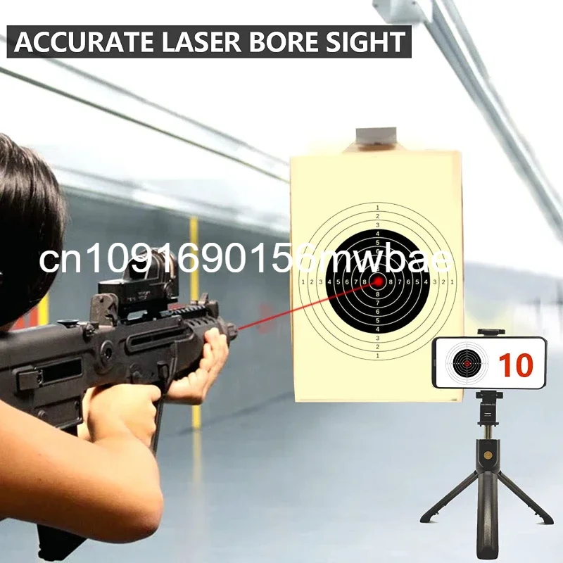 Hunting Red Dot Laser Mira Leizer De Ca&ccedil;a 12 20GA 9mm 223REM 300 WIN MAG Bore Sight 12GA Collimator Scope Training Shooting