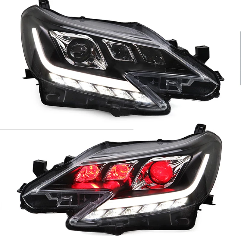 

LED Headlight For Toyota Reiz 2013-2017 Year Car Front Lamp Assembly Angel Eye