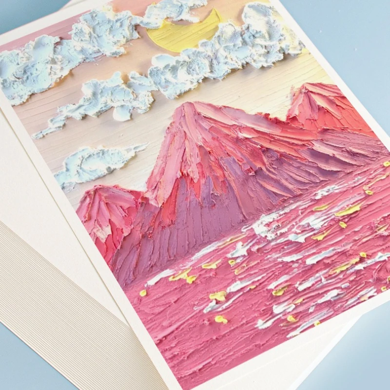 30pcs/50pcs 오일 파스텔 종이 200g/ ㎡ 쉽게 변형되지 않는 스태킹 효과 크레용 페인팅에 적합 낙서 예술 창작
