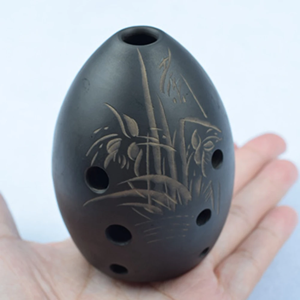 Description Picture 3 of item8 Hole Pottery Xun Pottery Xun Ocarina 8 Hole Ocarina 8 Hole Exquisite Craftsmanship Experiencing Traditional Music