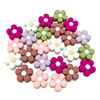 10pcs Silicone Flower Bead BPA Free Teething Infant Chewable Dummy Necklace Pacifier Toy Accessories 1