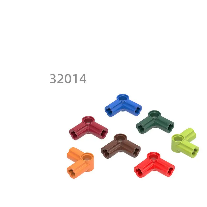 

166 шт. MOC совместимые детали 32014 и 42155 608036 ось и контактный разъем угловой #6 - 90 ° строительные блоки кирпичи сделай сам