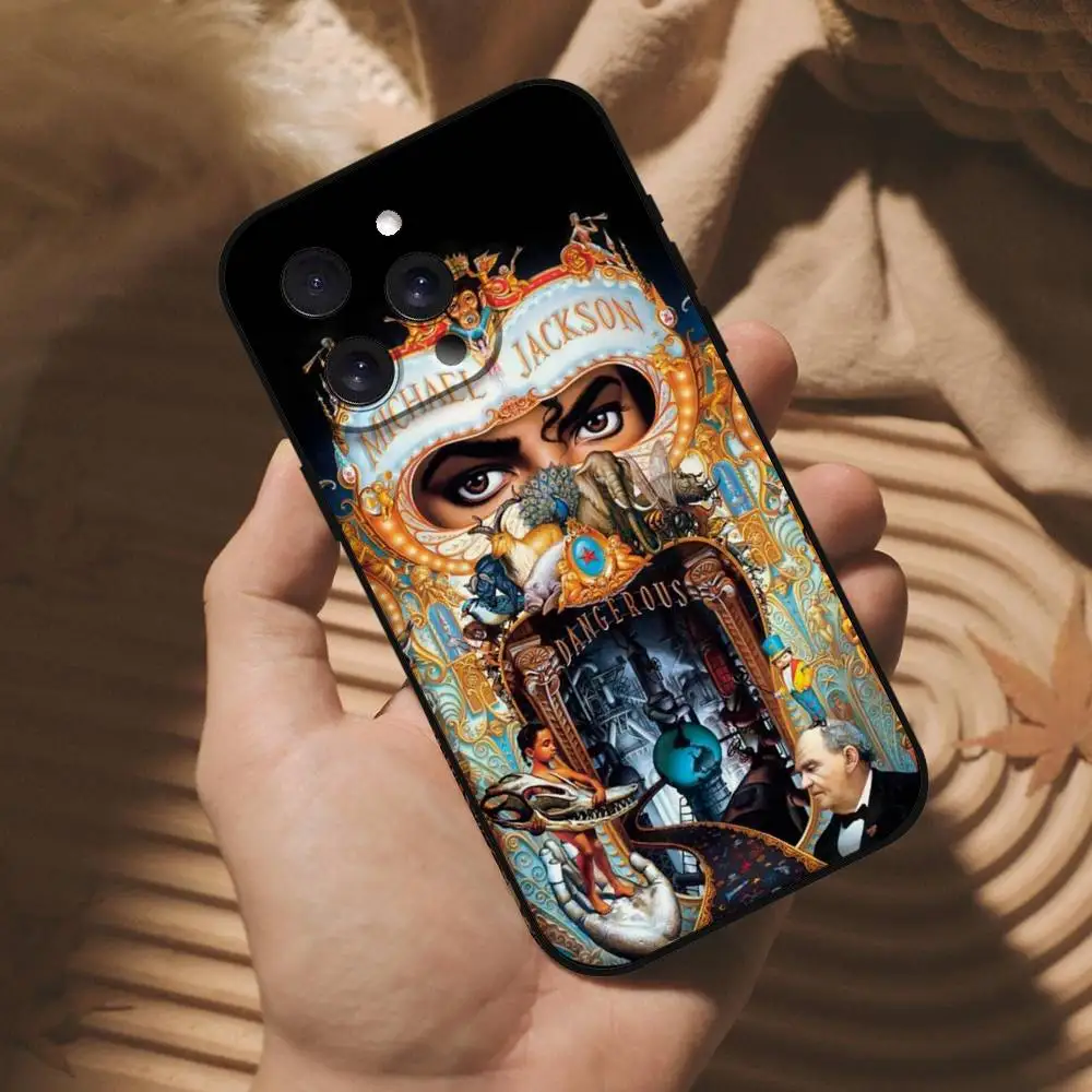Premium Michael Jackson TPU Soft Touch Phone Case for Ultimate Skin-Friendly Protection