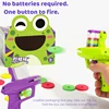 New Style Children Flying Saucer Pistol Toy Safety EVA Material  Foam Disc Launcher Gun Pair Competition Interaction Pistol Toys 3