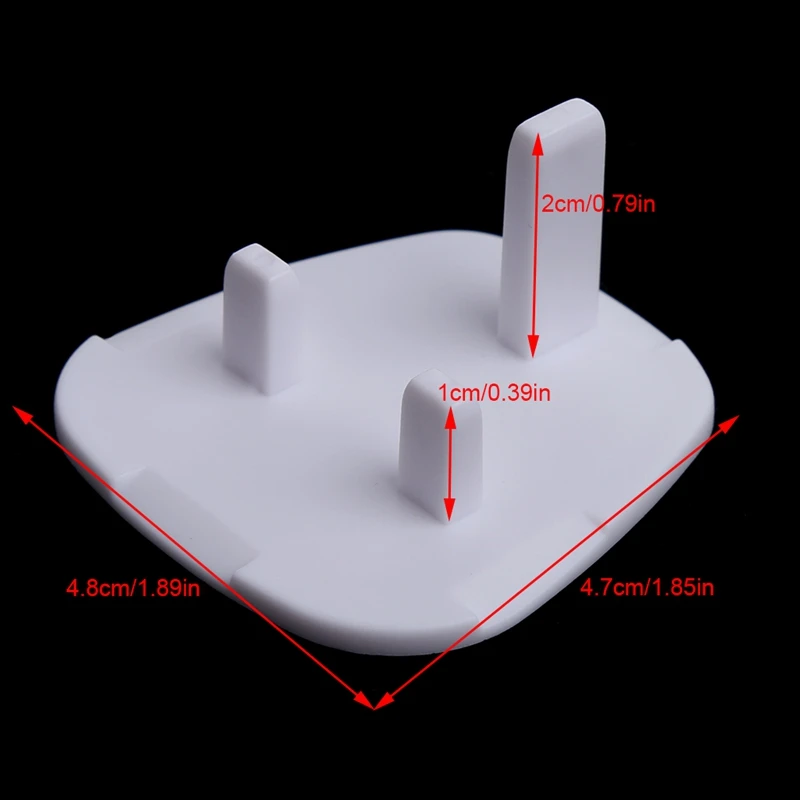 UK Power Socket Electrical Outlet Baby Safety Guard for Anti Electric Shock Plugs Protector Cover 5pcs