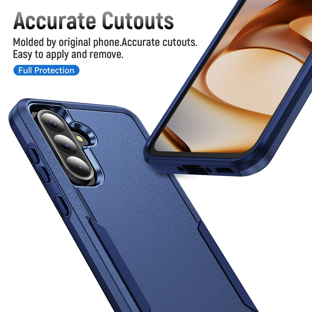 Shockproof Armor Hard PC+TPU Protector Cover For Samsung Galaxy A17 A37 A57 Defender Phone Case For Galaxy A 57 37 17 5G 4
