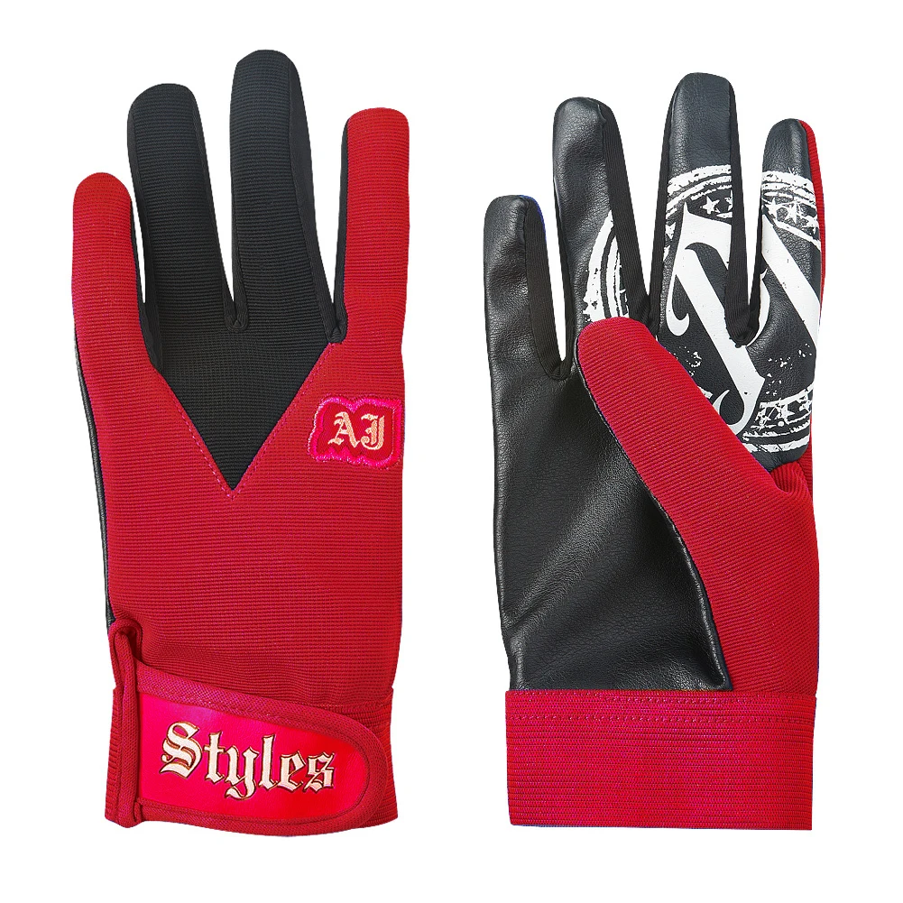 Aj Styles Wwe Replica Gloves Red Blue Handwear Phenomenal One | eBay