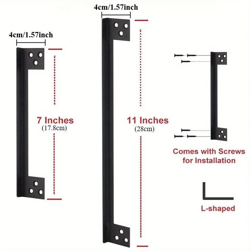 L-shaped Stainless Steel Latch Guard, Invisible Latch Guard, External Latch Latch/latch Safety Protector