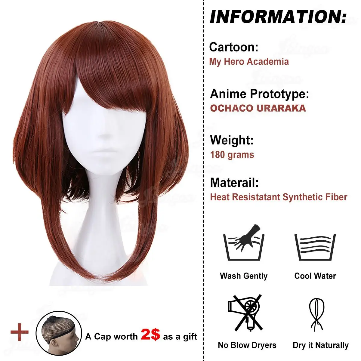 Ebingoo ռ  My Hero Academia OCHACO URARAKA ڽ    ª ƮƮ  ҷ ǻ Ƽ