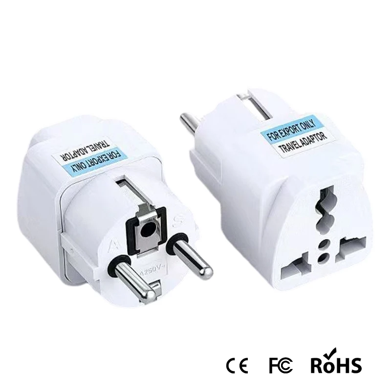 Universal Kr US-EU-AU-EU to US-UK Power Plug Adapter USA Israel Brazil Italy Germany Japan Korea Travel Adapter Plug Converter charger power adapter