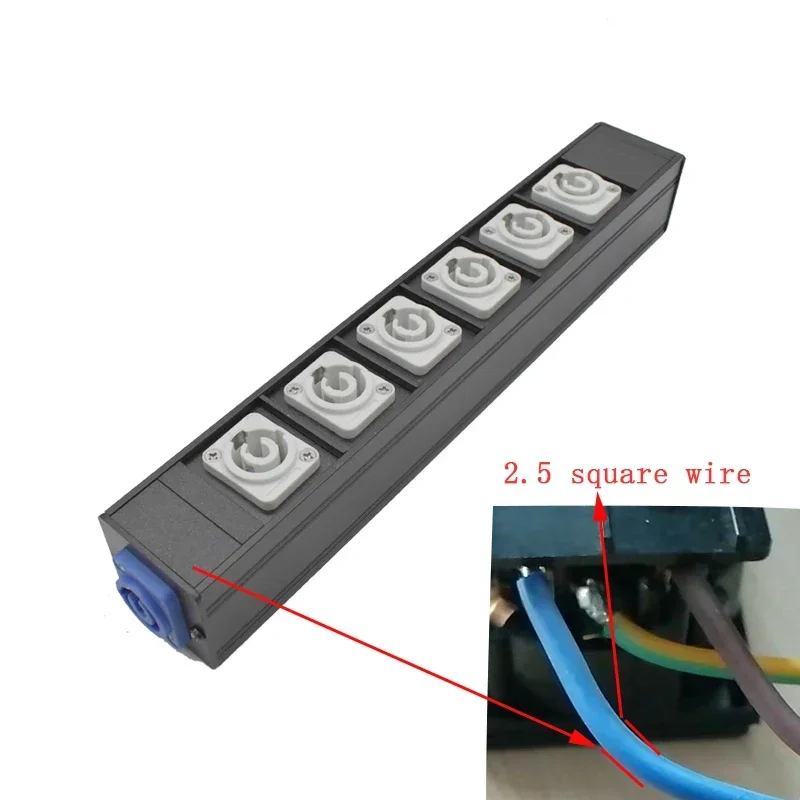 Chassis Light Connector LED Power Con AC Coupler Adapter Extender powercon NAC3MPA NAC3MPB Power Strip SOCKET 20A/250V images - 6