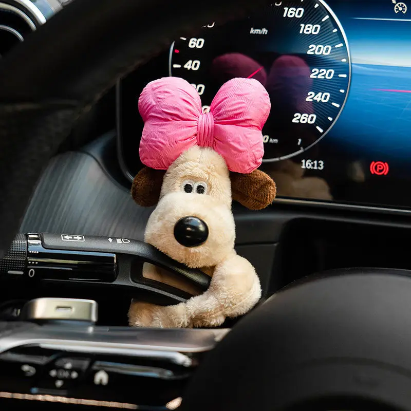 Car Decoration Doll Pawdog Turn Signal Personalized Car Plush Doll