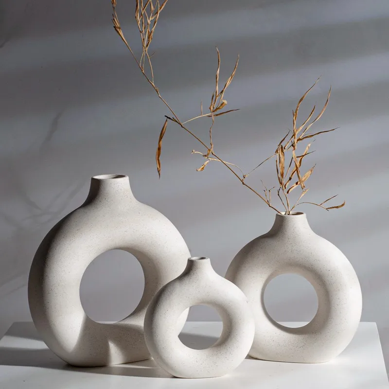 Ceramic Home Decoration Accessories | Home Accessories Vase Black ...