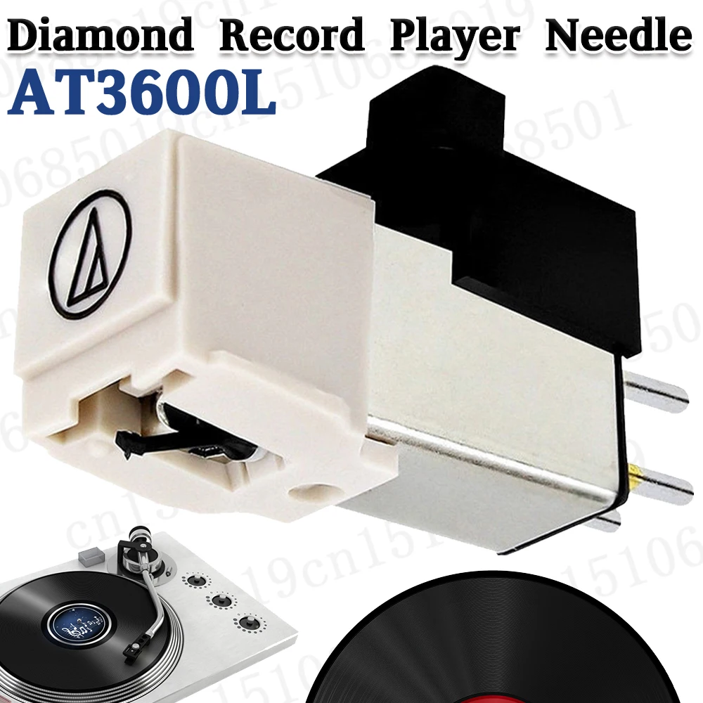 Replacement Stylus For Audio Technica AT3600L Cartridge - Vinyl Record Player Needle, Universal Fit, 3-Year Warranty