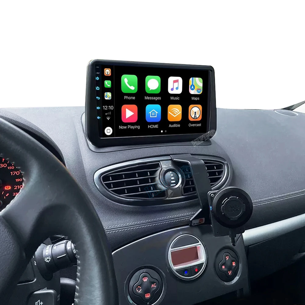 Autoradio Multimédia RoverOne Android CarPlay Android Auto GPS pour Renault  Clio 3 Clio3 2006 - 2019 - Autoradio - Achat & prix