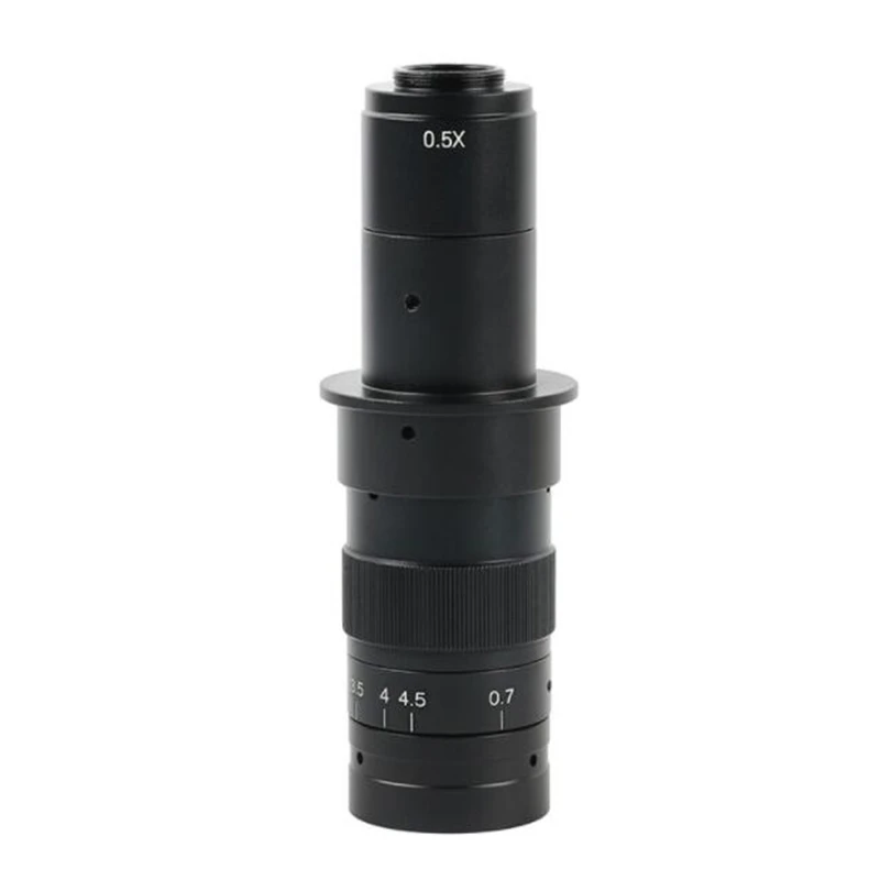 

Agnicy 180x Optical Lens Single-cylinder Industrial Digital Microscope CCD Camera Lens C-mount Zoom Lens