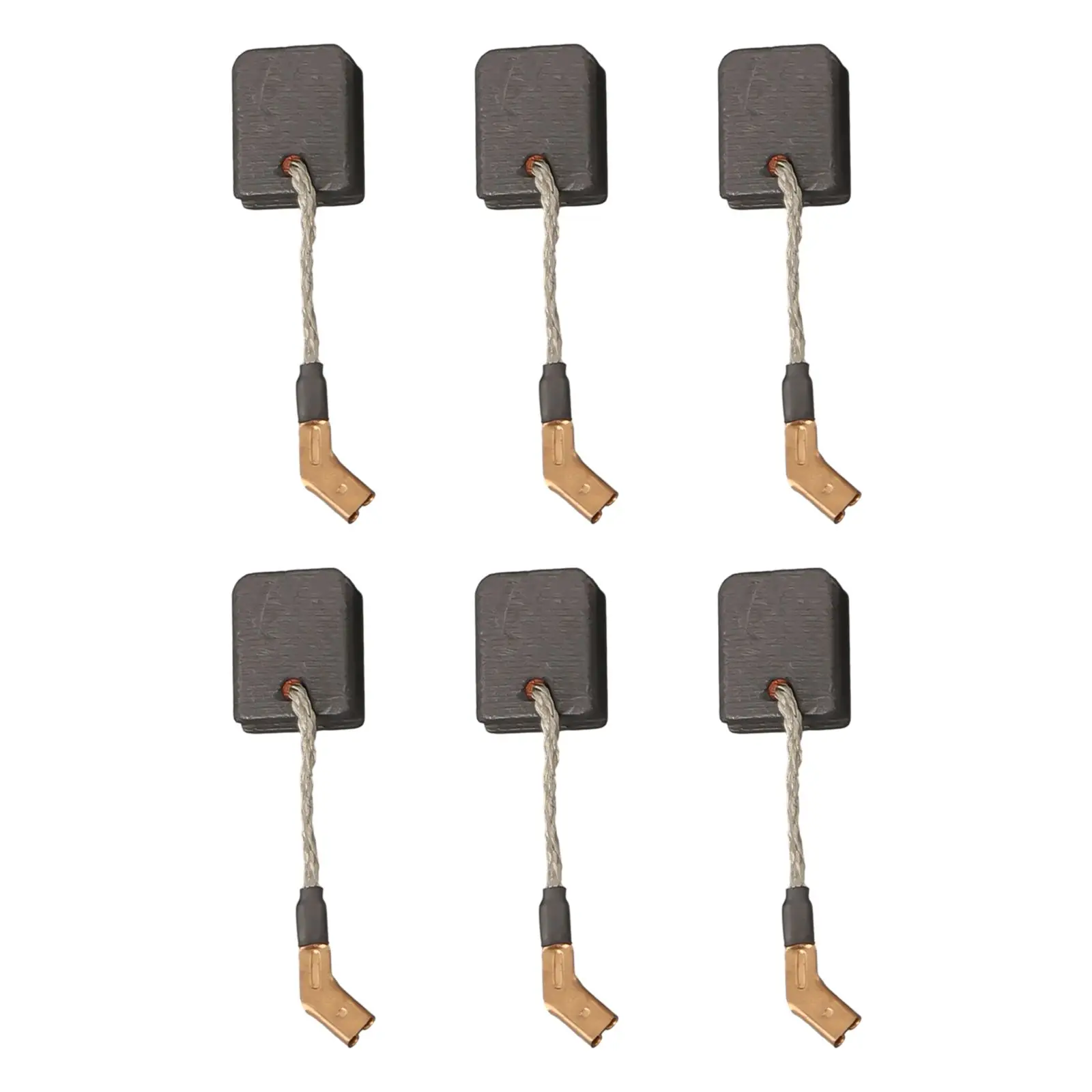 

Угольные щетки для угловой шлифовальной машины DW N421362DWE4217DWE4238, набор из 6 инструментов для оптимизации производительности электроинструмента