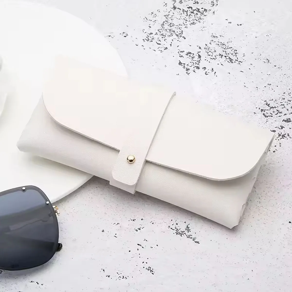 Men's and Women's Classic Glasses Bag Protective Cover Men's and Women's Portable Sunglasses Reading Glasses Case Accessories