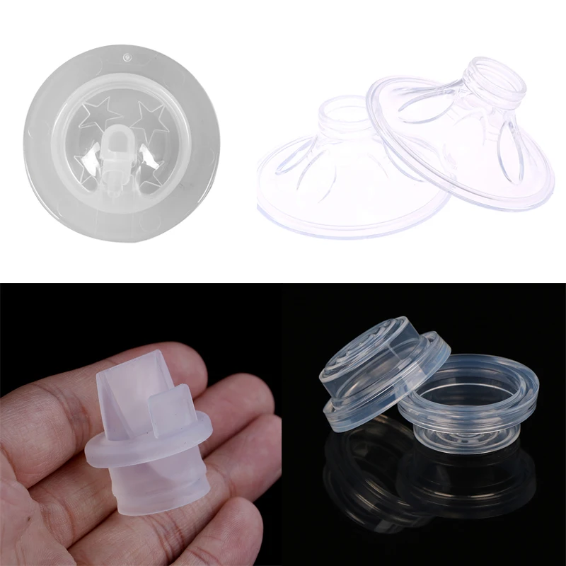 Backflow Protection Breast Pump Accessory Duckbill Valve Solid Color Breast Pumps Accessories 1/2/5pcs