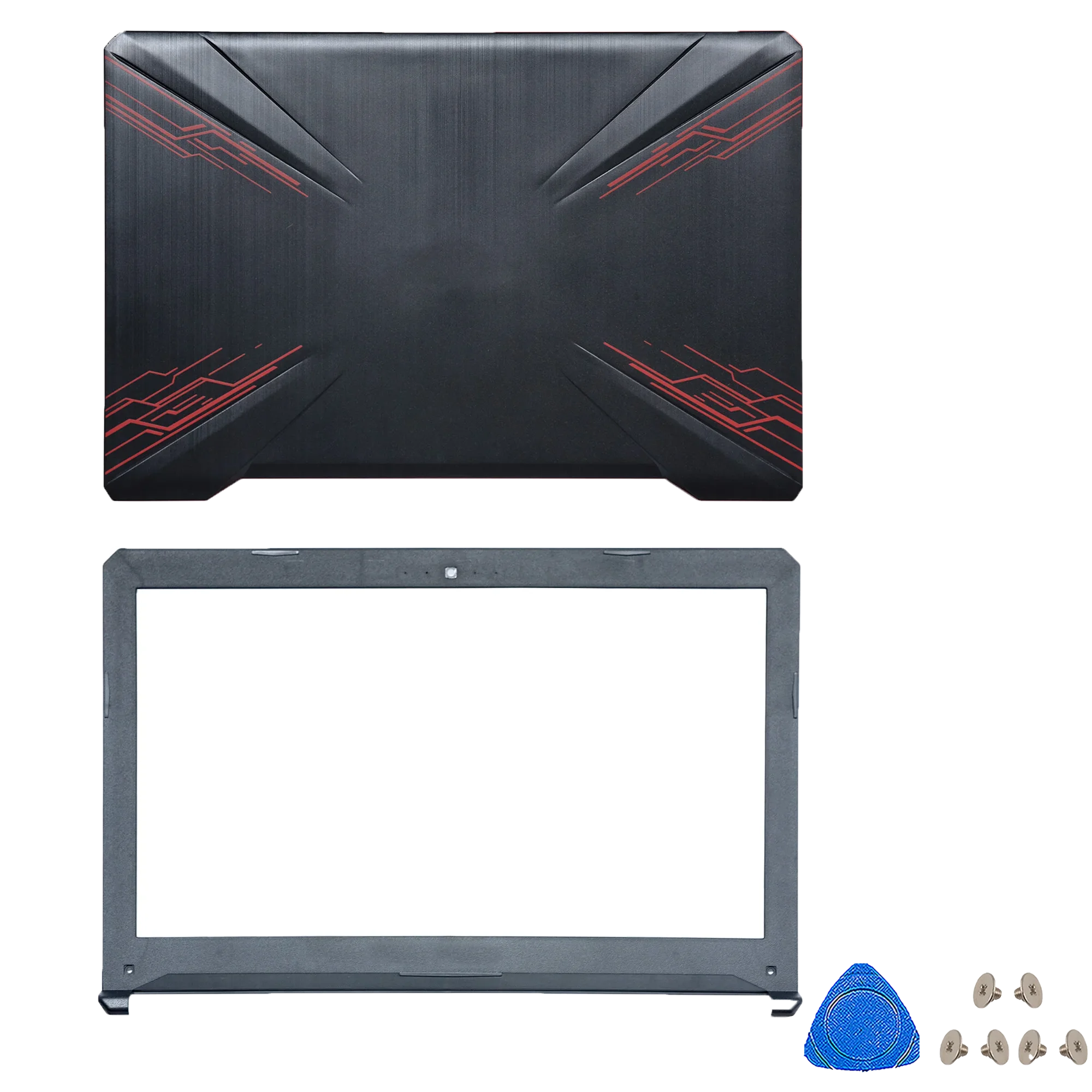 Premium Laptop Case for ASUS - Lid LCD Back Cover, Front Bezel, and Hinges Parts