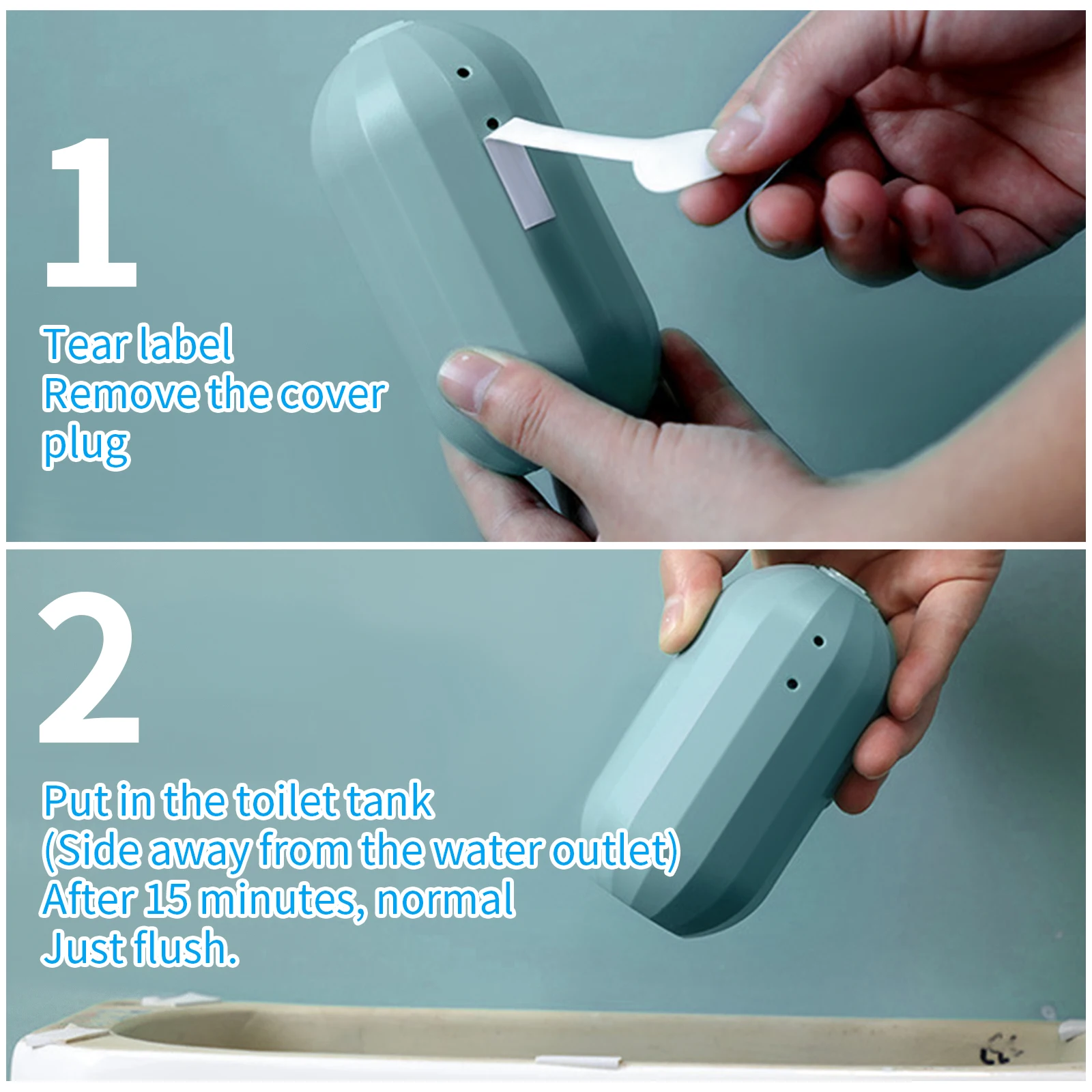 4 Pcs Automatic Toilet Tank Cleaner Gel WC Bowl Cleaning Deodorant Tools Bathroom Odor Fresher Wash Deodorize