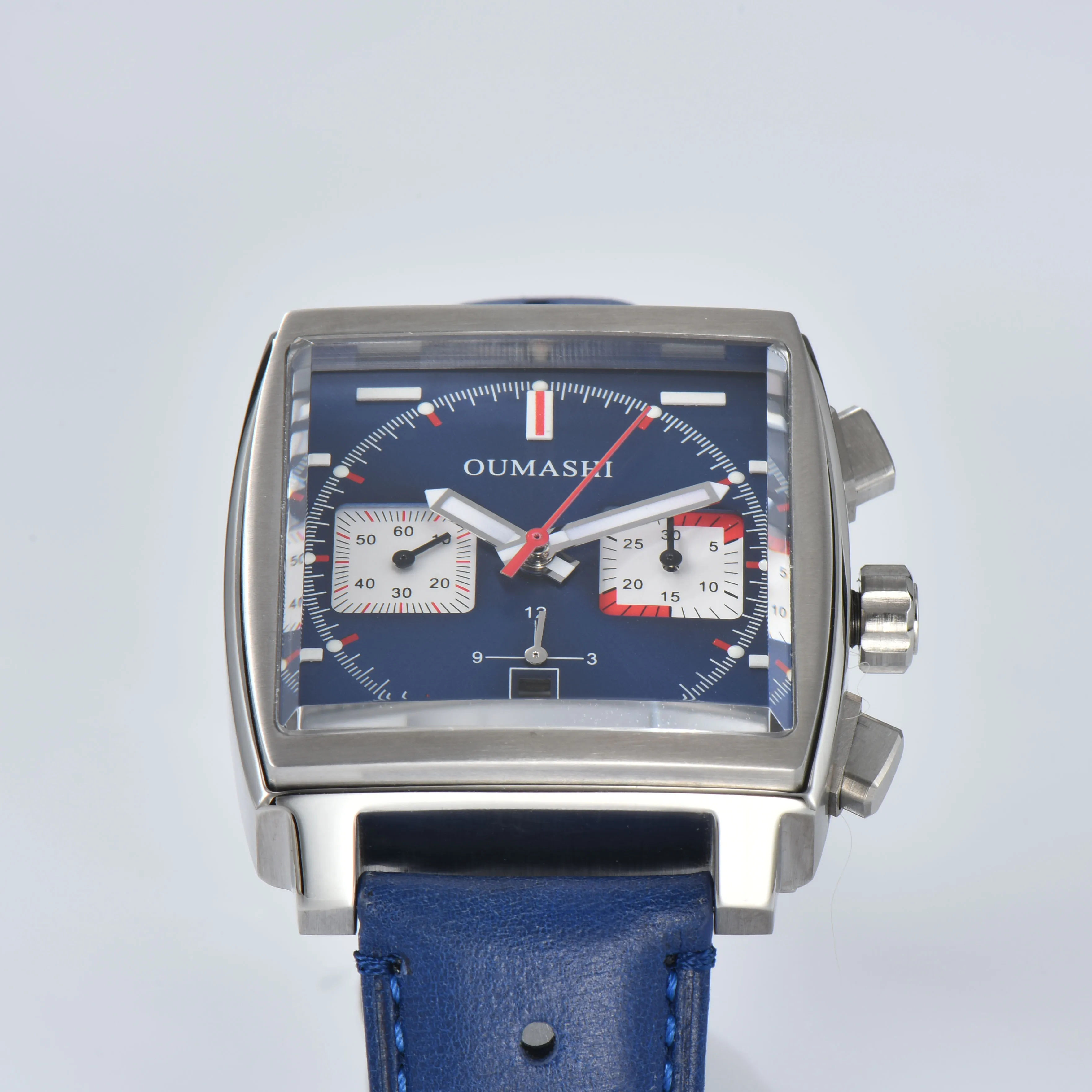 Oumashi 7750 Diving Watches ETA Automatic Multifunction Chronograph Movement Stainless Steel Waterproof Men's Wristwatches