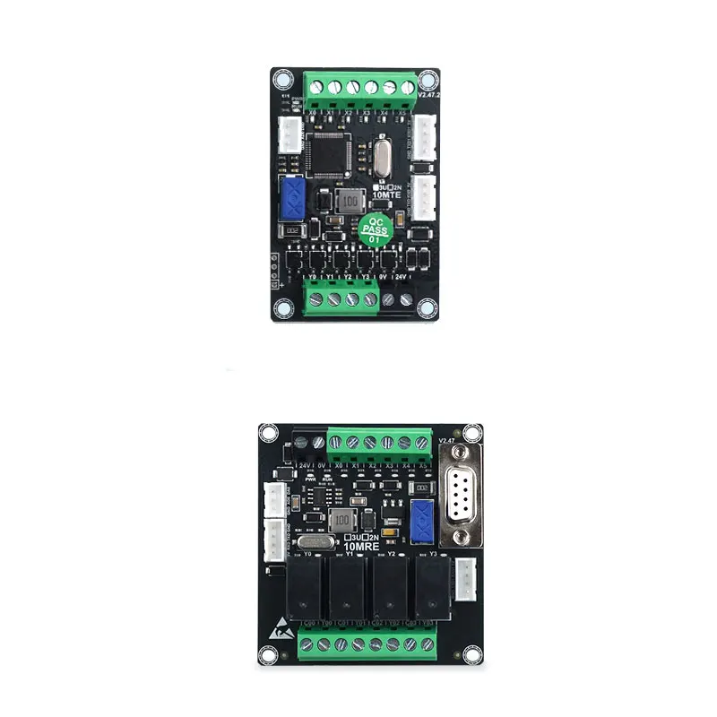 FX3U 아날로그 I/O, 2개의 통신 포트, 릴레이 또는 트랜지스터 출력과 호..