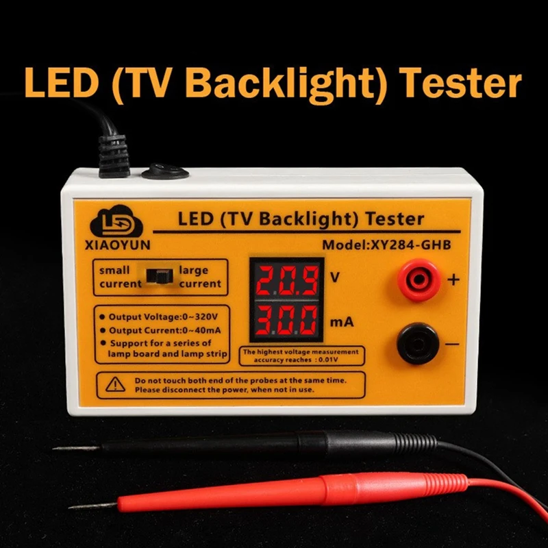 LED TV 백라이트 테스터 LED 스트립 테스트 도구, 모든 LED 응용 프로그램, EU 플러그, 0-320V 출력