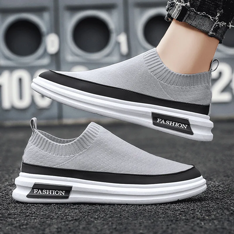 

New In Men Shoes Summer Soft Loafers Shoes Lightweight Mesh Casual Shoes Men Sneakers Tenis Masculino Zapatillas