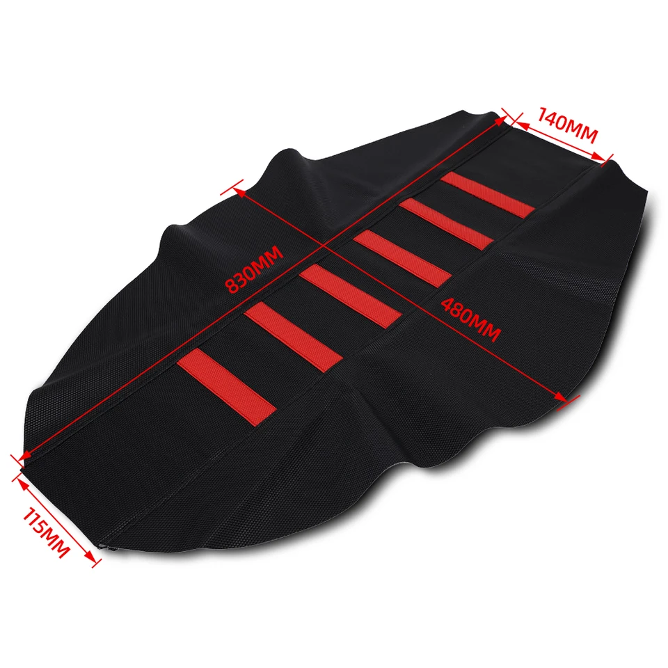 Seat Cover Dirtbike Universal Leather Gripper Soft Rubber Seat
